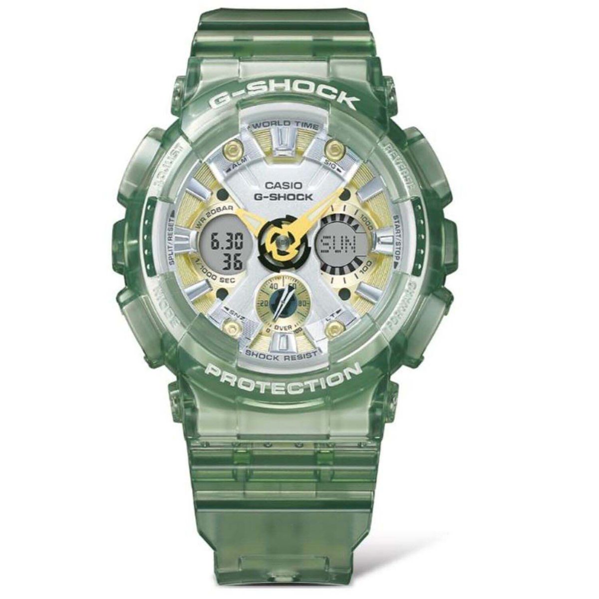 G-SHOCK - Reloj G-shock Gmas120gs-3adr Hombre + Estuche