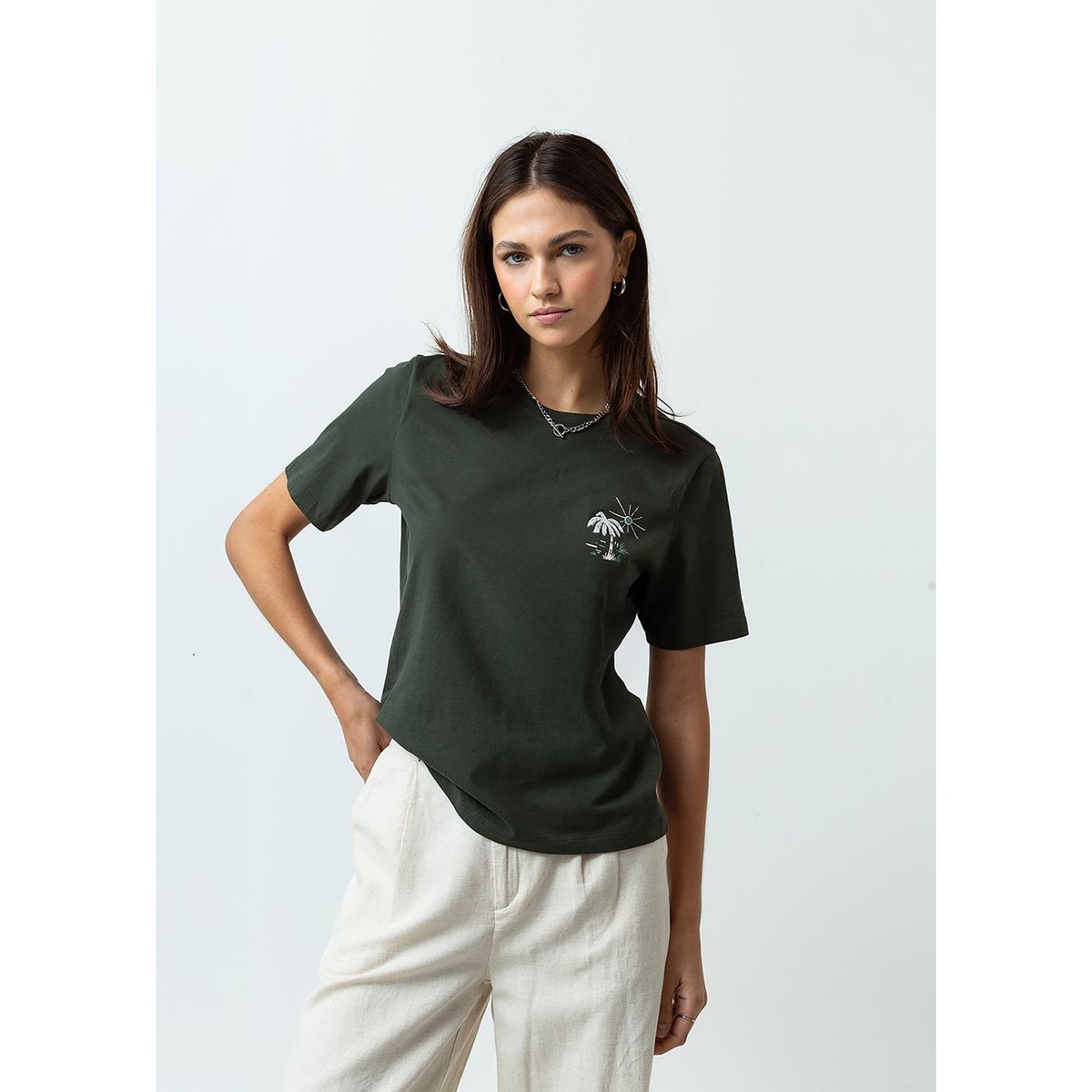 NAF NAF - Polo Casual Mujer Naf Naf