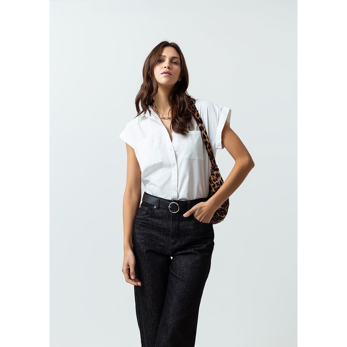 NAF NAF - Blusa Casual Mujer Naf Naf