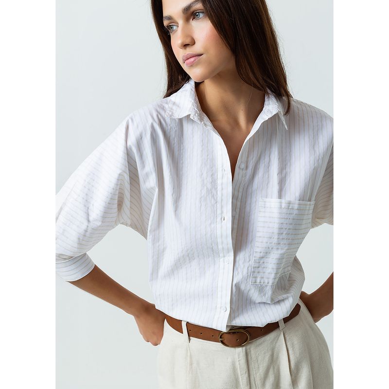 NAF NAF - Blusa Casual Mujer Naf Naf