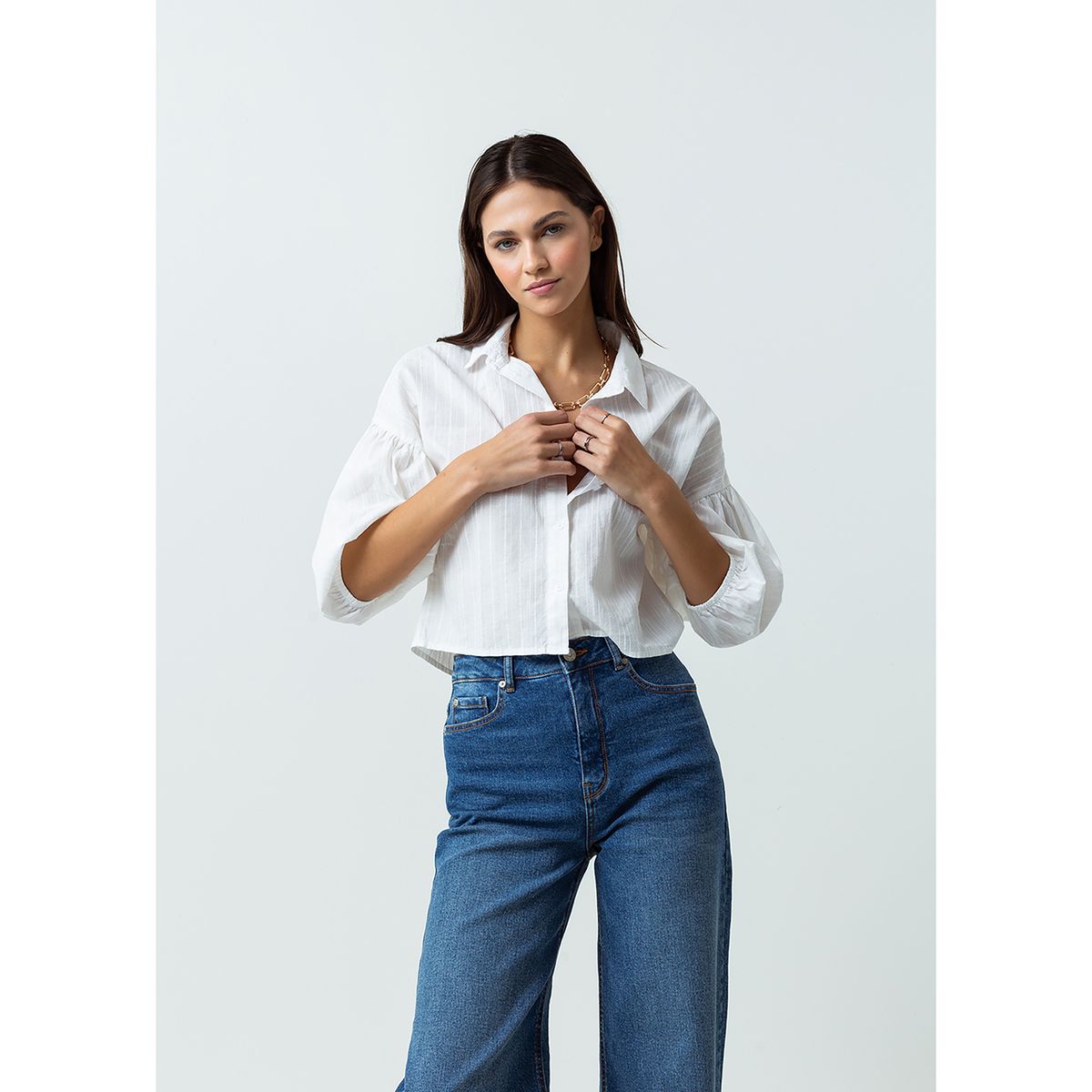 NAF NAF - Blusa Casual Mujer Naf Naf