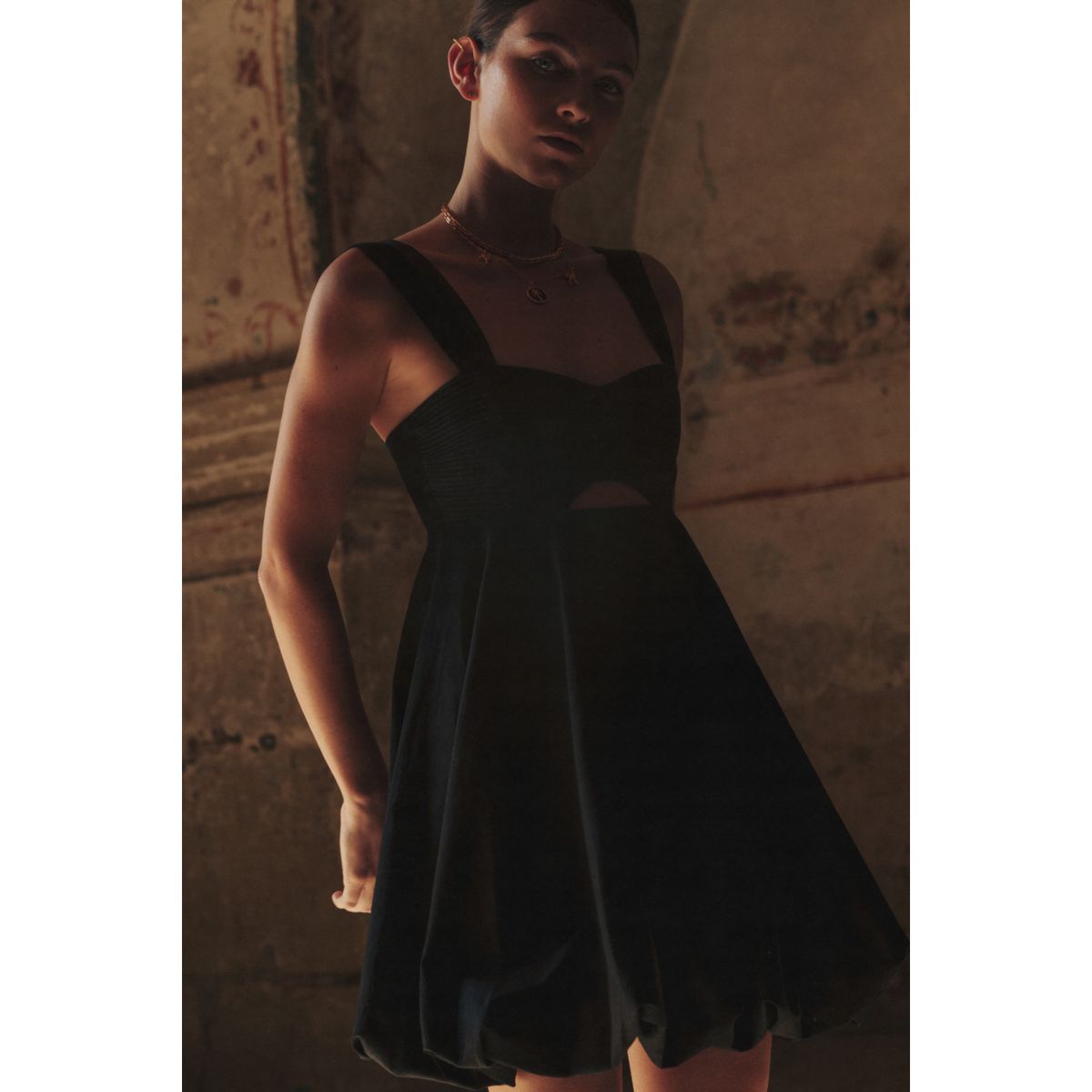 NAF NAF - Vestido Corto Casual Mujer