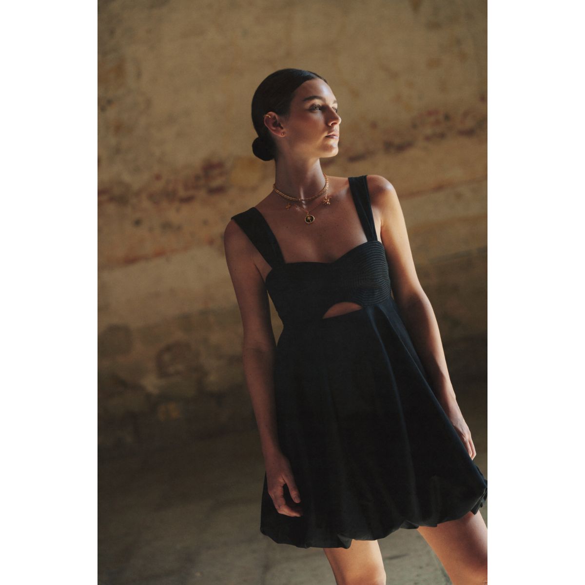 NAF NAF - Vestido Corto Casual Mujer