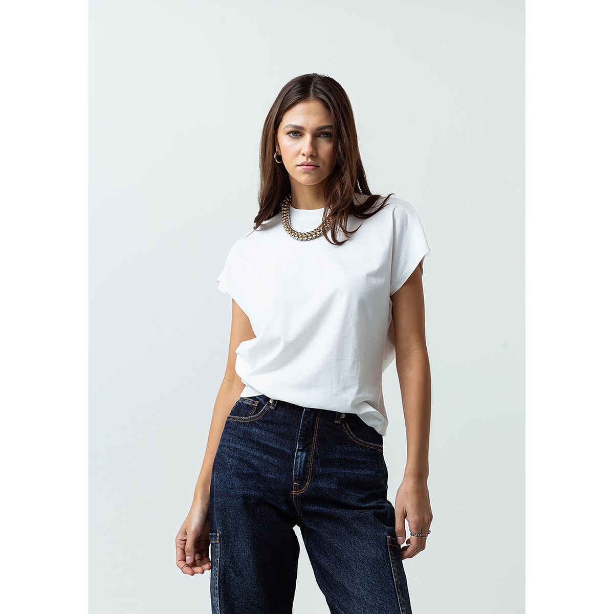 NAF NAF - Polo Casual Mujer Naf Naf
