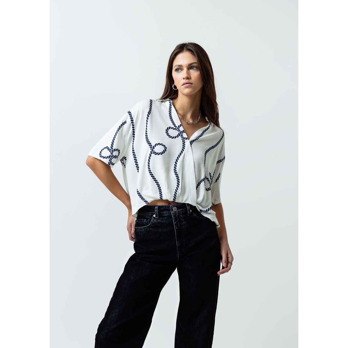 NAF NAF - Blusa Casual Mujer Naf Naf