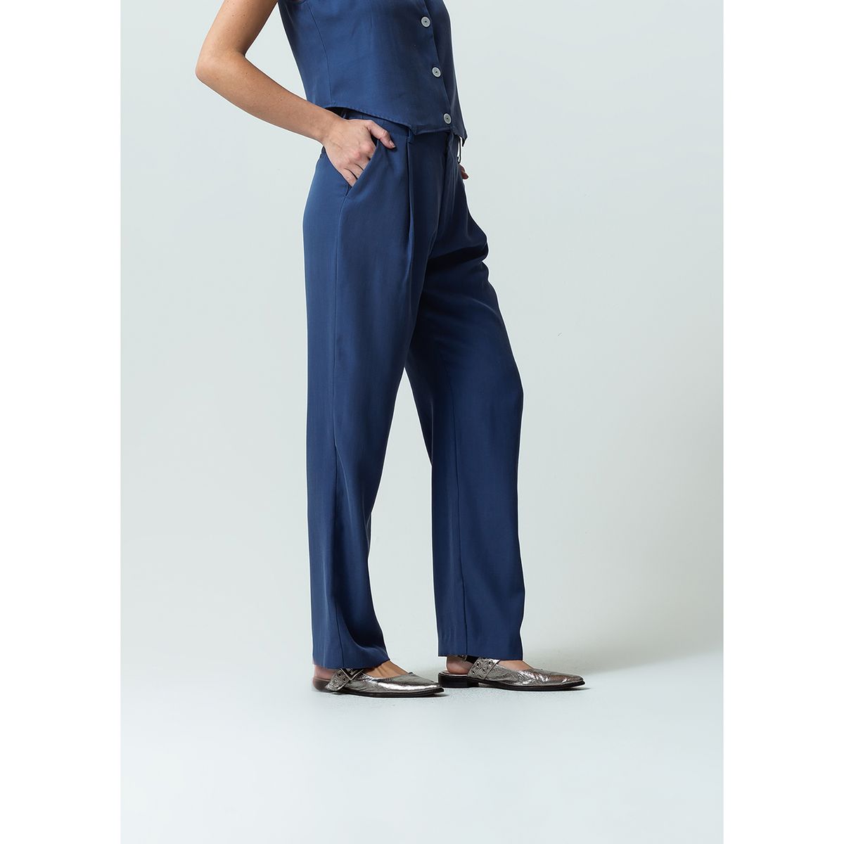 NAF NAF - Pantalón Casual Mujer Naf Naf