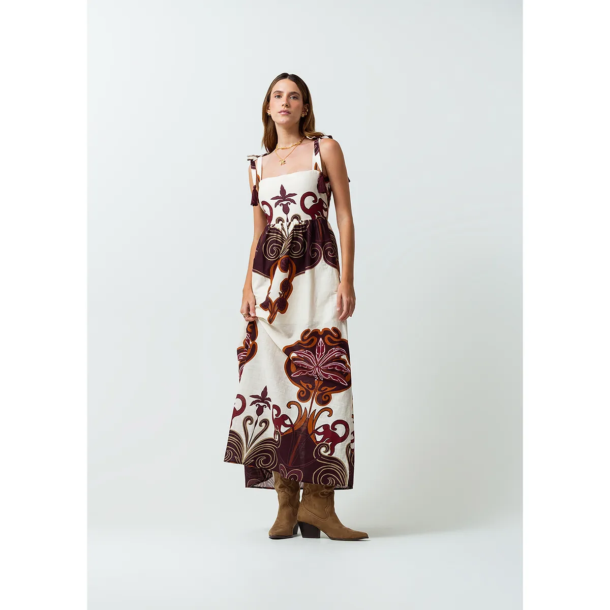 NAF NAF - Vestido Largo Casual Naf Naf