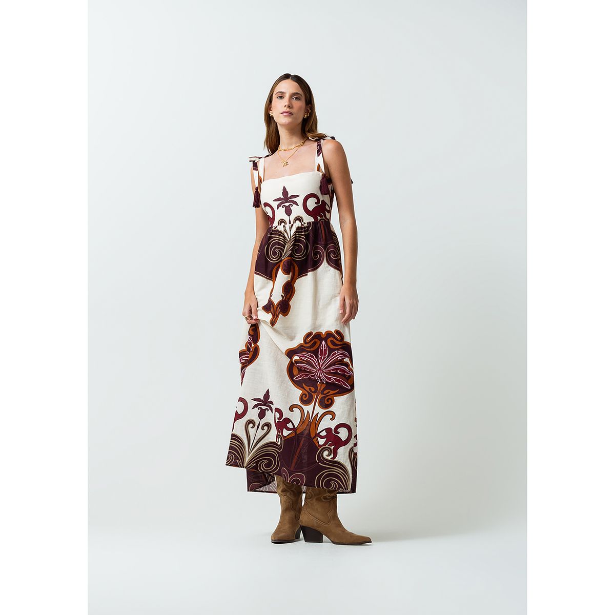 NAF NAF - Vestido Largo Casual Naf Naf