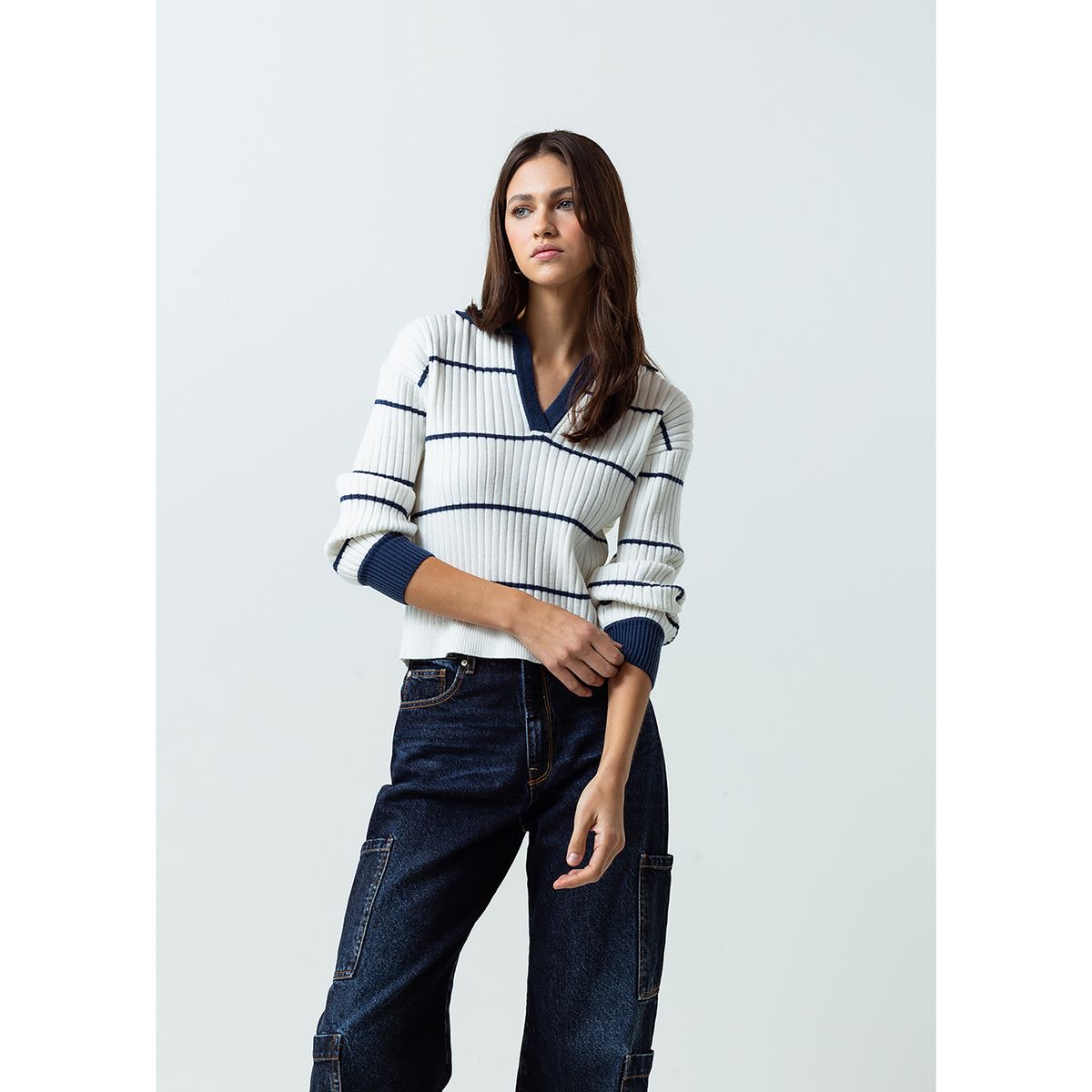 NAF NAF - Chompa Casual Mujer Naf Naf