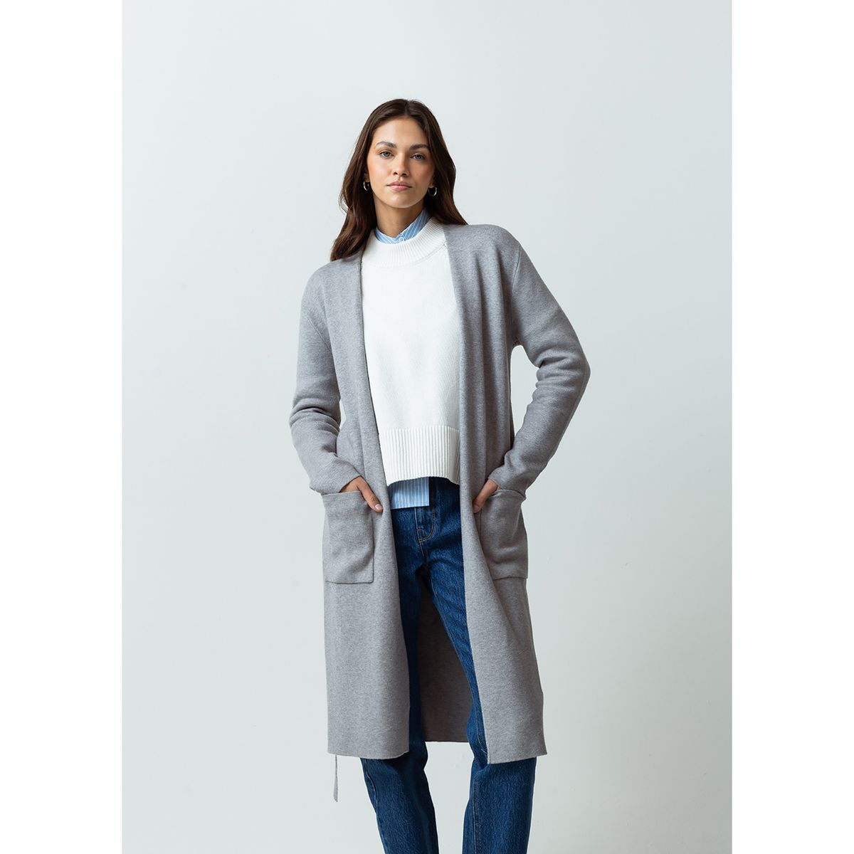 NAF NAF - Cardigan Casual Mujer Naf Naf