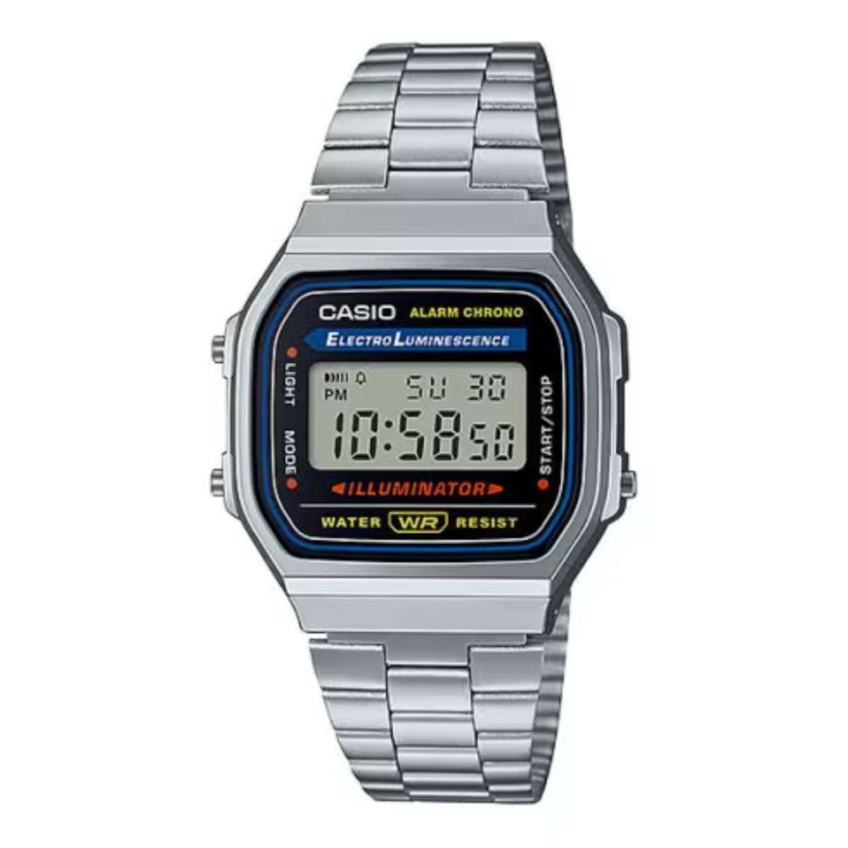 CASIO - Reloj Casio Unisex A168WA1WDF + Estuche