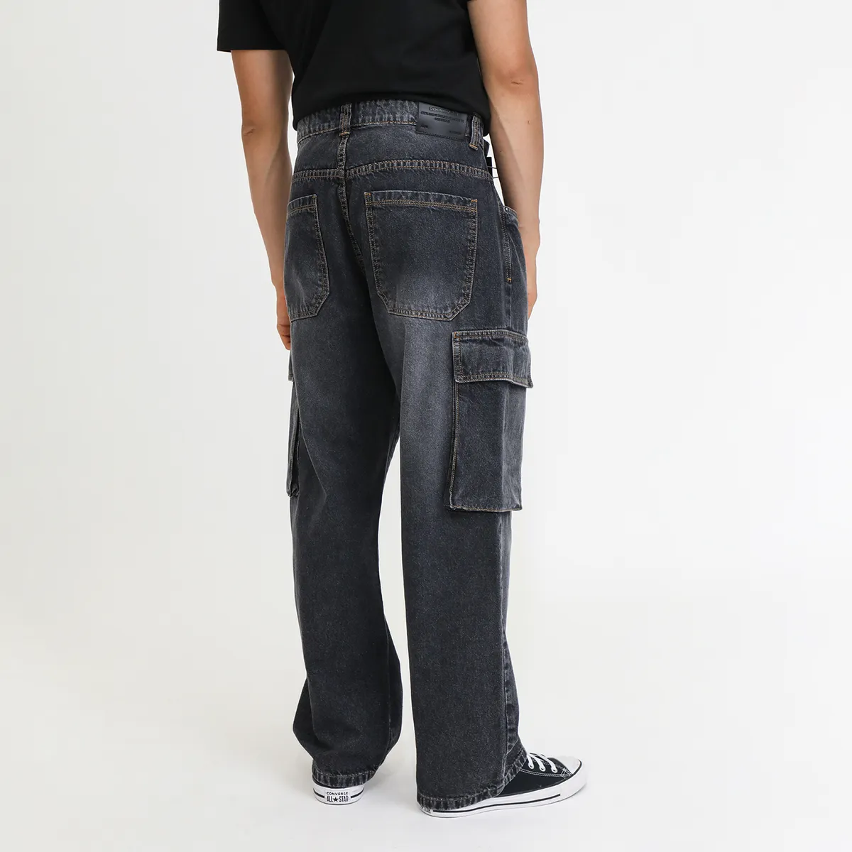DENIMLAB - Jean Cargo Stitch Casual Hombre Denimlab