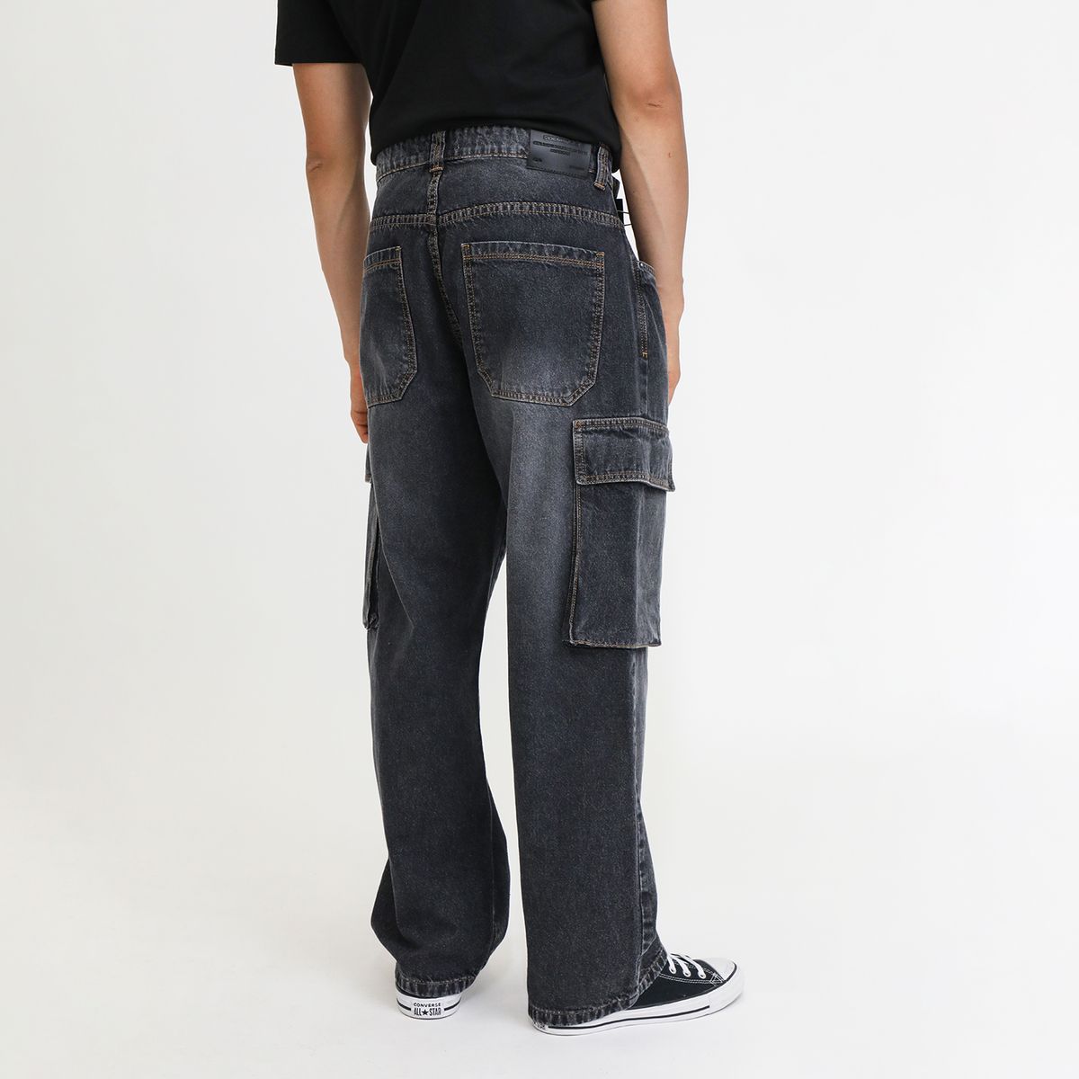 DENIMLAB - Jean Cargo Stitch Casual Hombre Denimlab