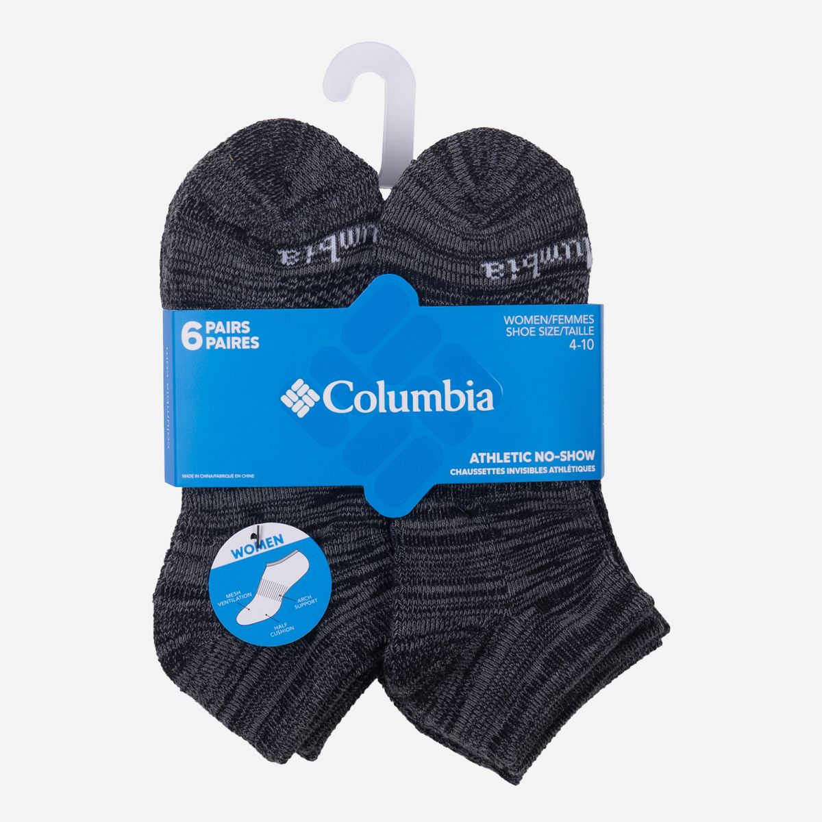 COLUMBIA - Medias Pack X6 No Show Columbia