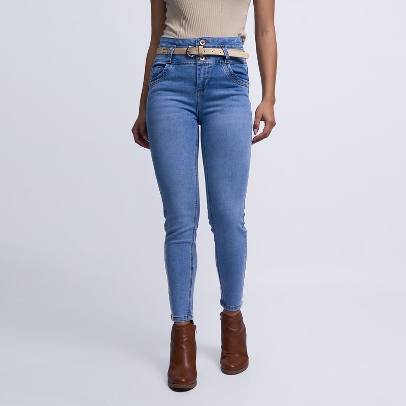 TAYSSIR - Jean Skinny Mujer Tayssir