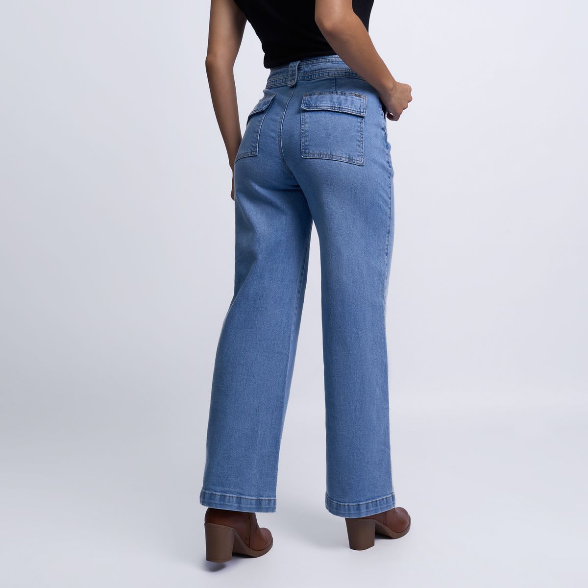 TAYSSIR - Jean Wide Leg Mujer Tayssir