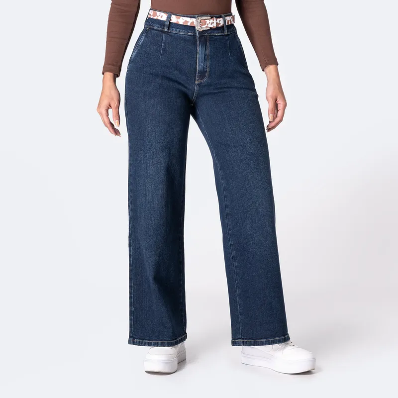 PIONIER - Jean Wide Leg Mujer Pionier