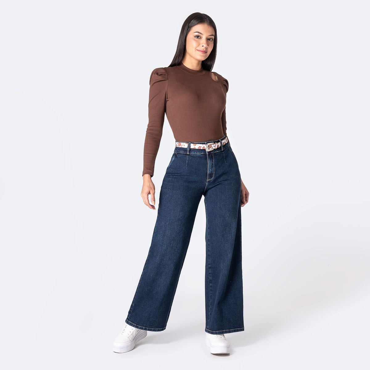 PIONIER - Jean Wide Leg Mujer Pionier