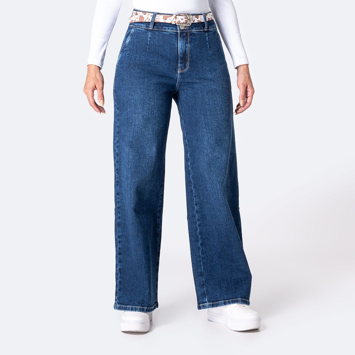 PIONIER - Jean Wide Leg Mujer Pionier