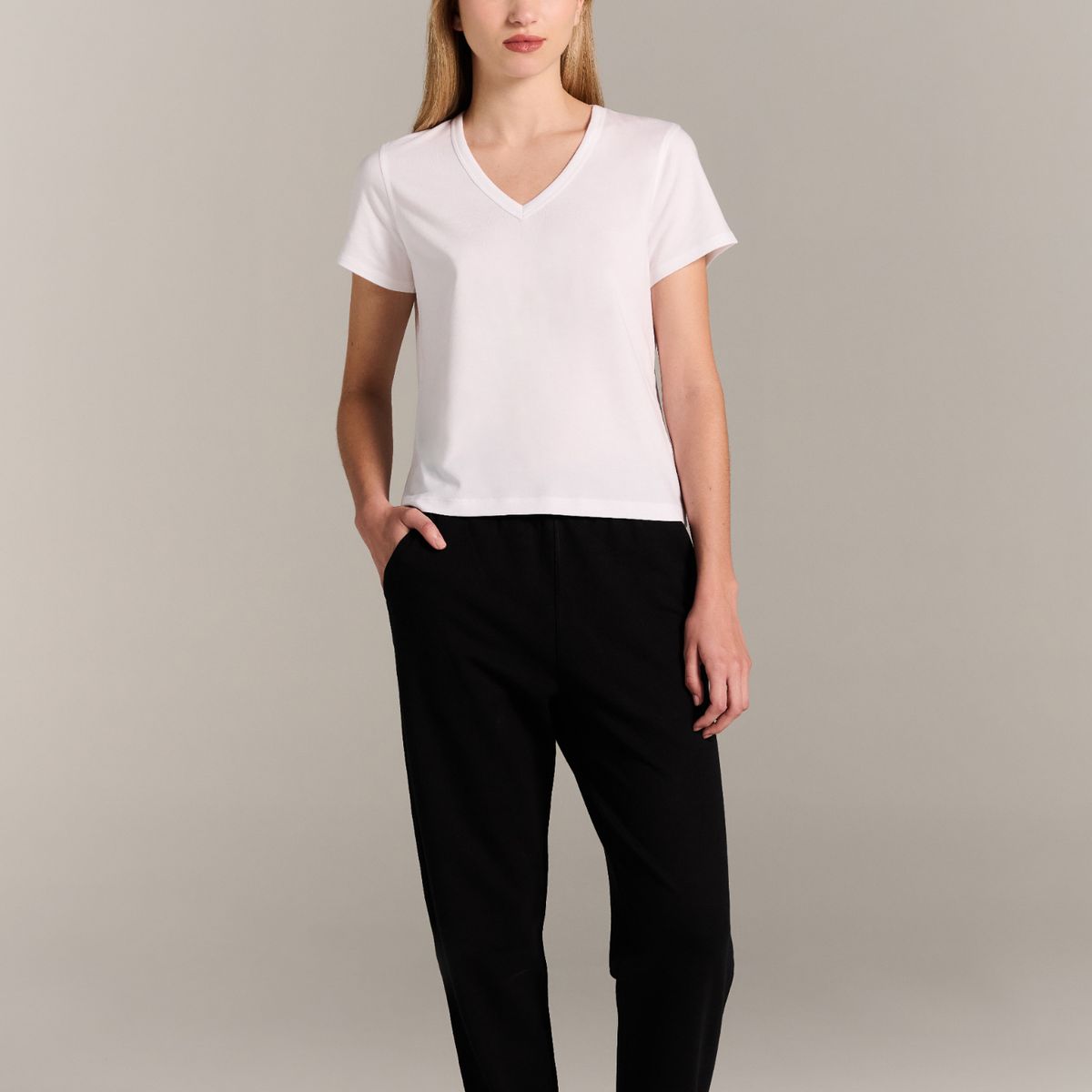 UNBRANDED COMPANY - Polo Clásico V-neck Mujer Unbranded