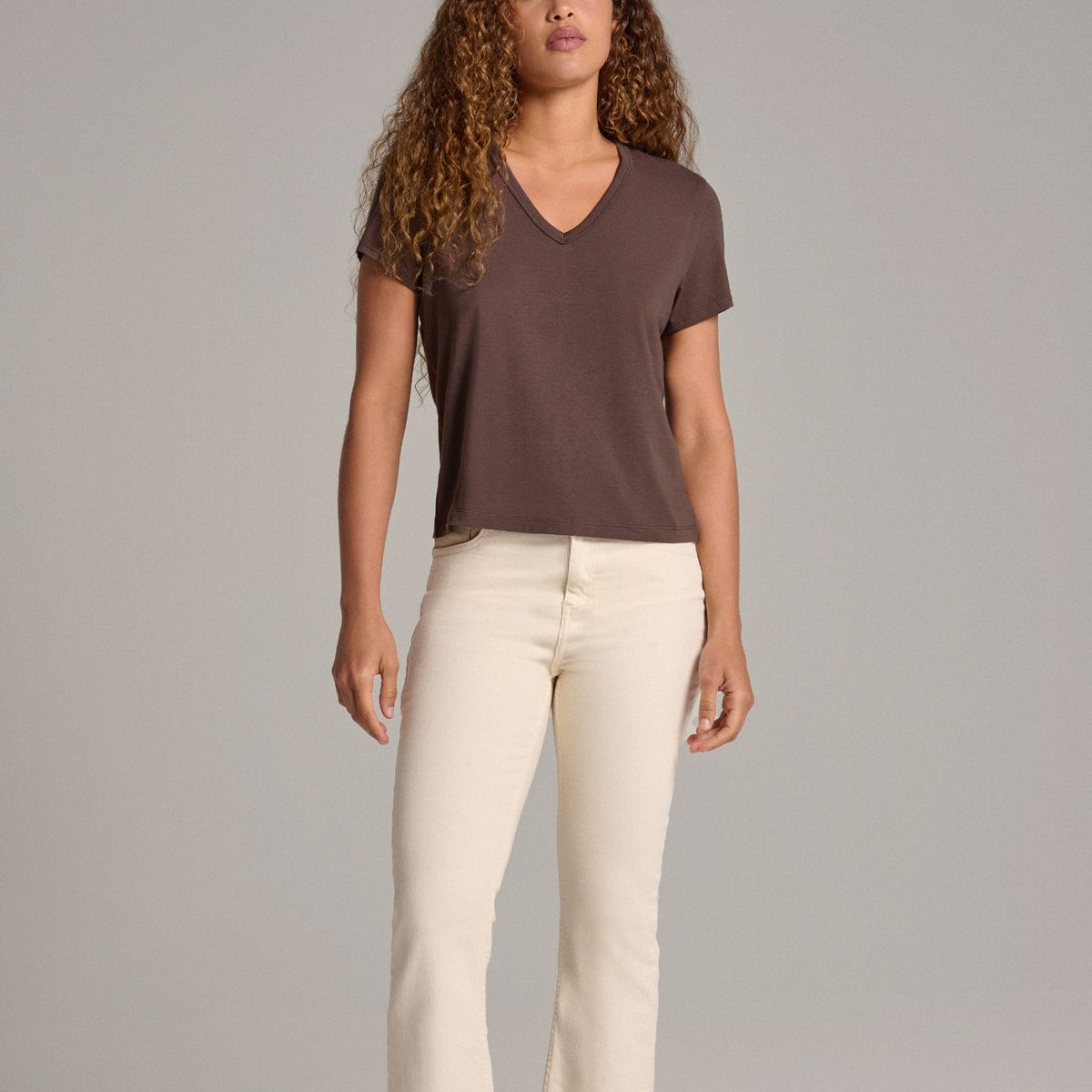 UNBRANDED COMPANY - Polo Clásico V-neck Mujer Unbranded