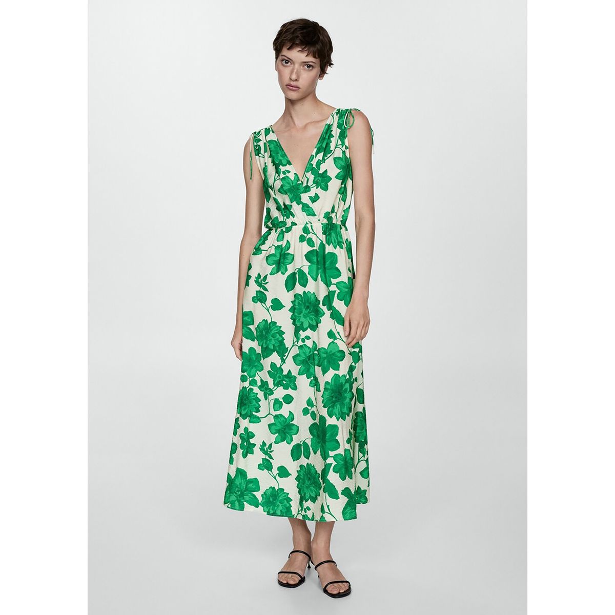 MANGO - Vestido Largo Mujer Mango