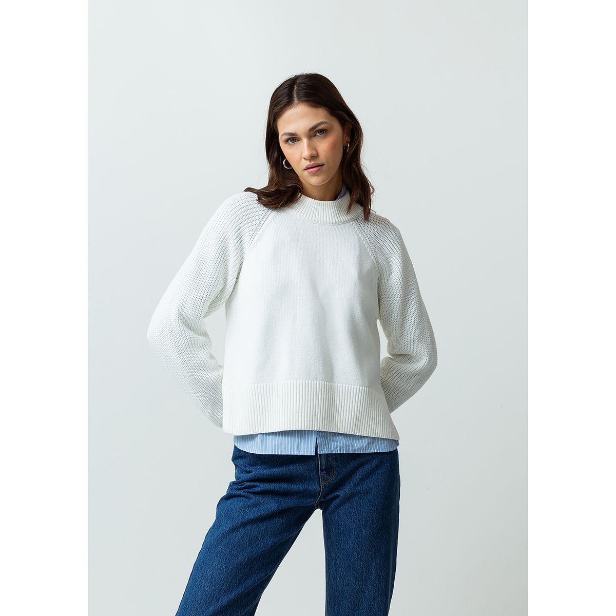 NAF NAF - Chompa Casual Mujer Naf Naf