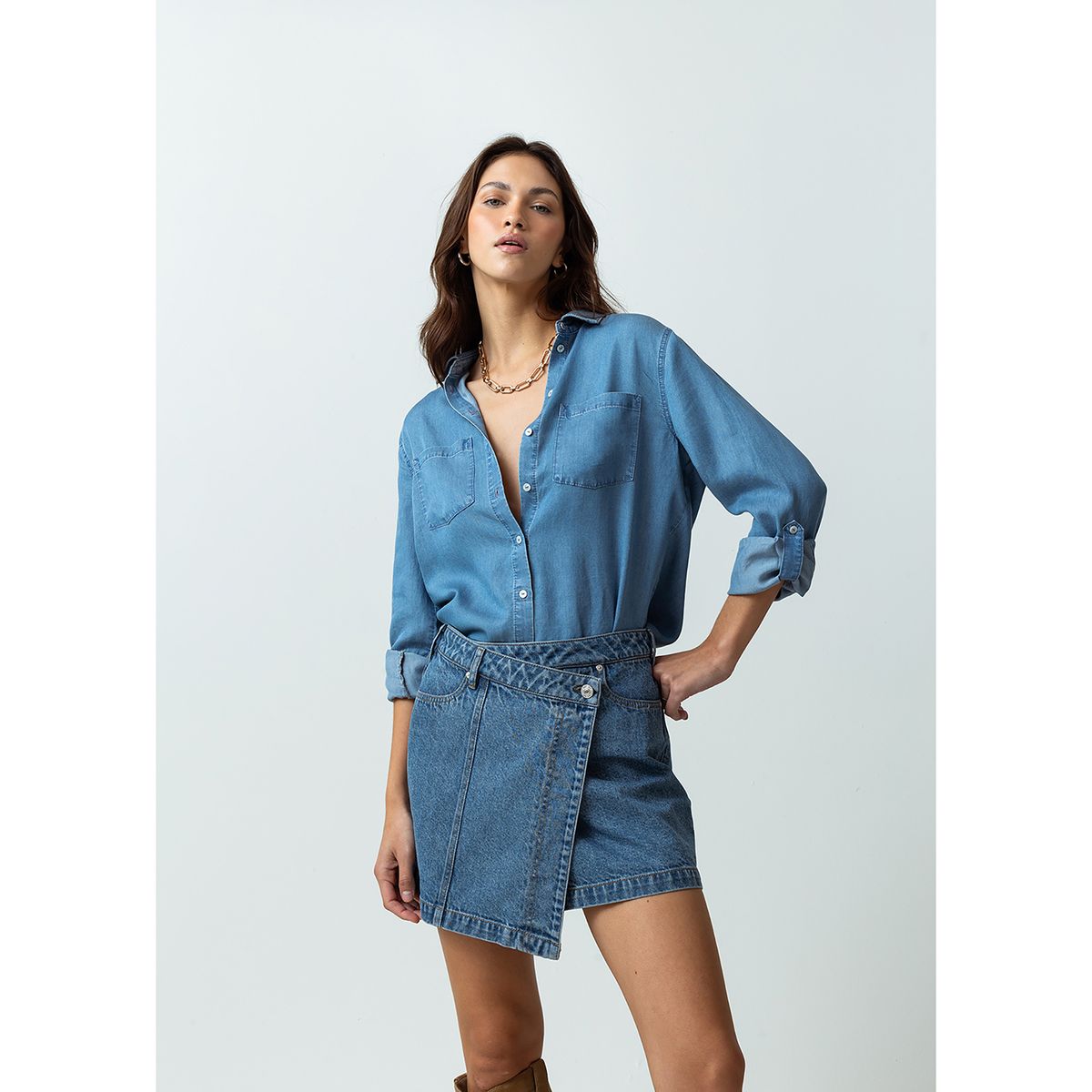 NAF NAF - Blusa Casual Mujer Naf Naf