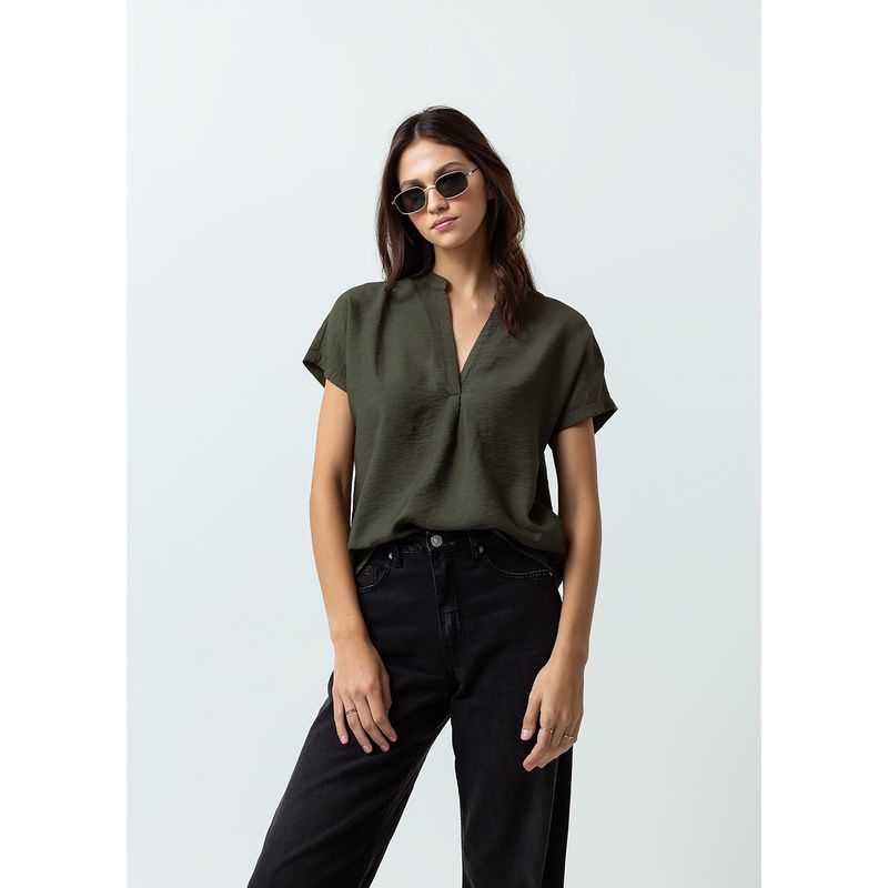 NAF NAF - Blusa Casual Mujer Naf Naf