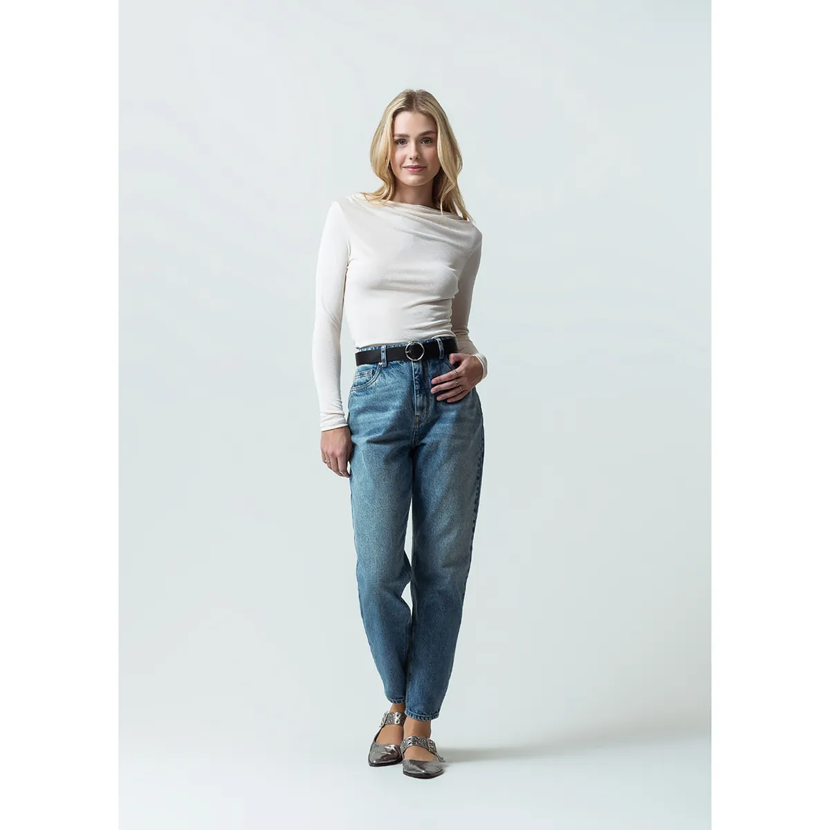 NAF NAF - Polo Casual Mujer Naf Naf