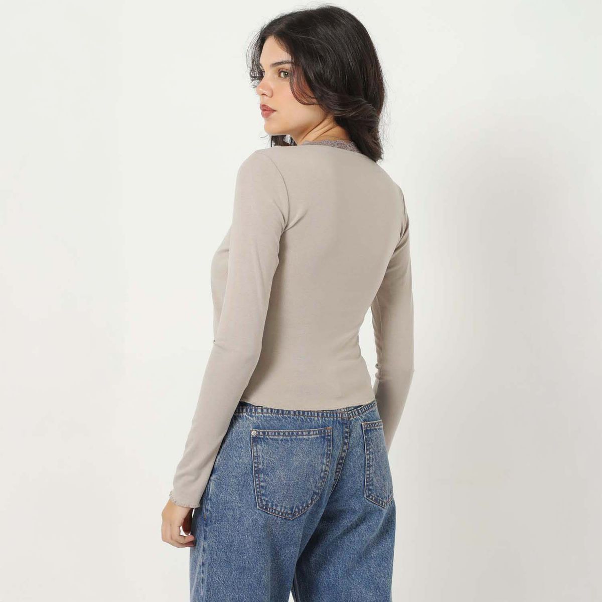 SYBILLA - Polo Casual Mujer Sybilla