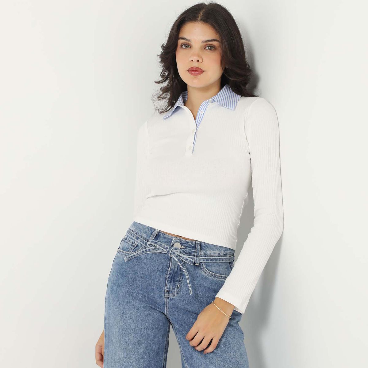 SYBILLA - Polo Casual Mujer Sybilla