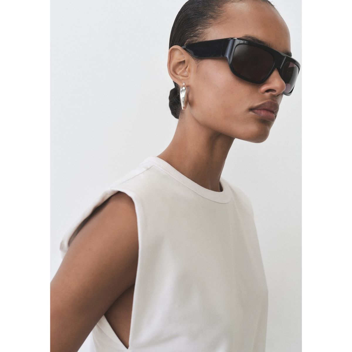 MANGO - Polo 100% Algodón Mujer Mango