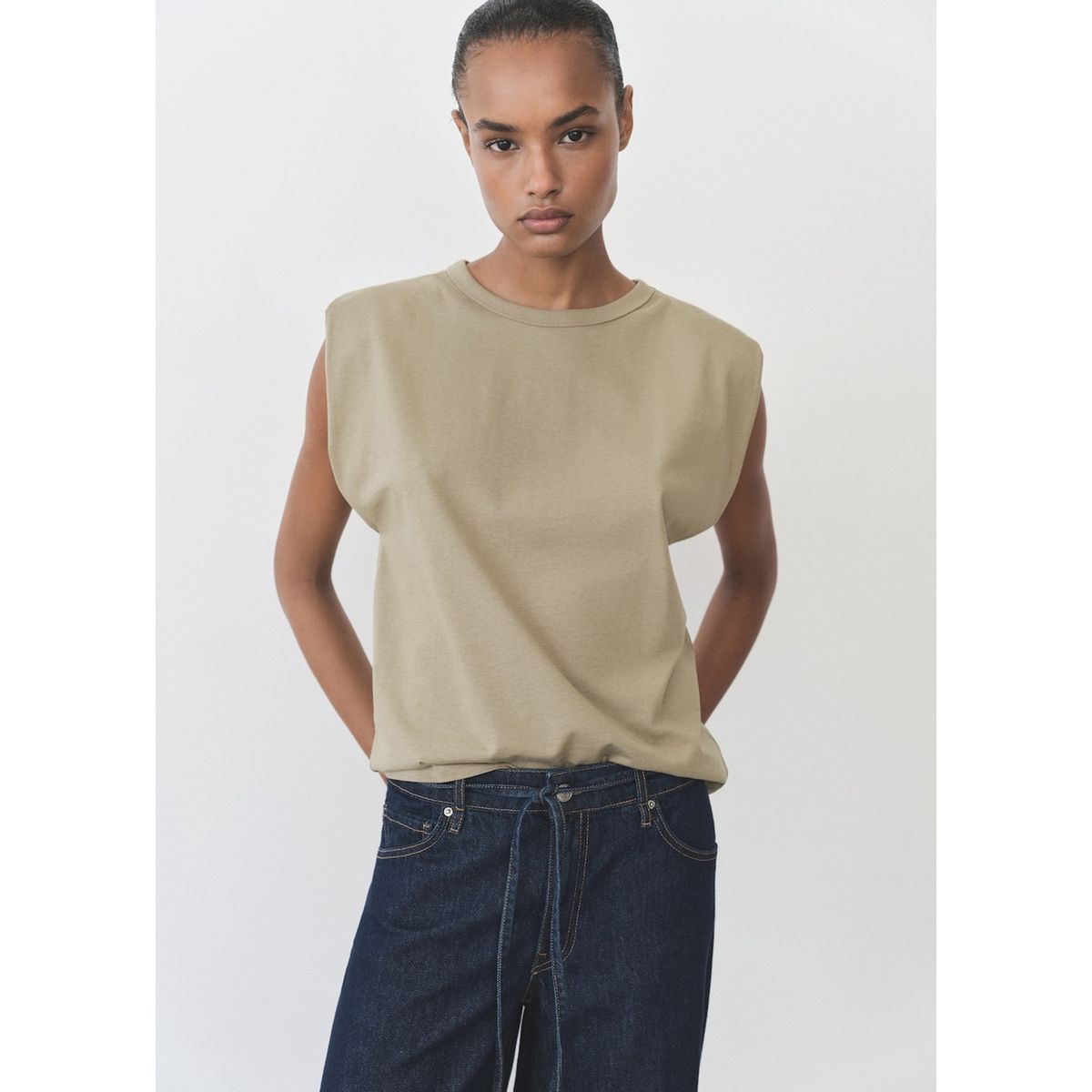 MANGO - Polo 100% Algodón Mujer Mango