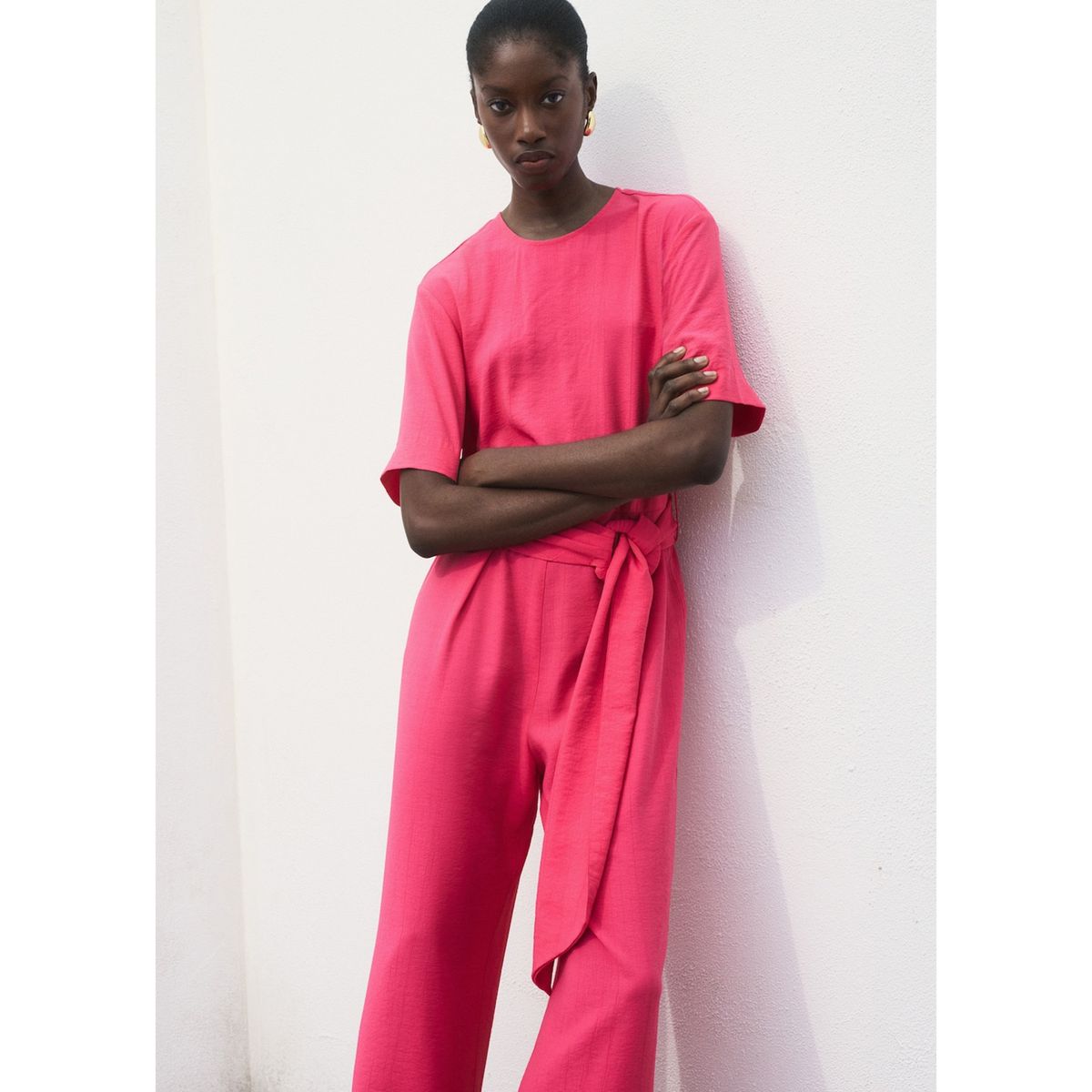 MANGO - Enterizo Casual Mujer Mango