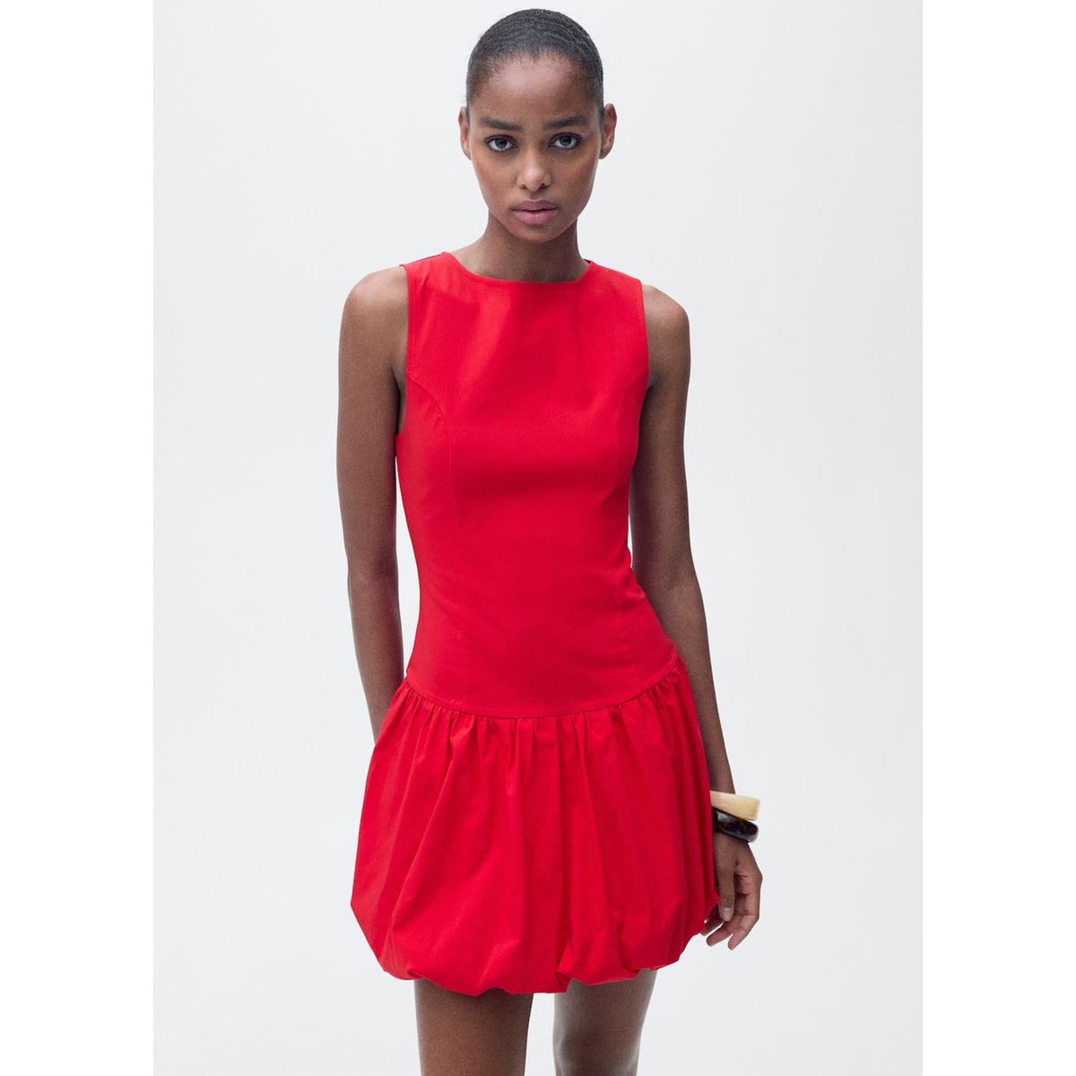 MANGO - Vestido Corto Casual Mujer Mango