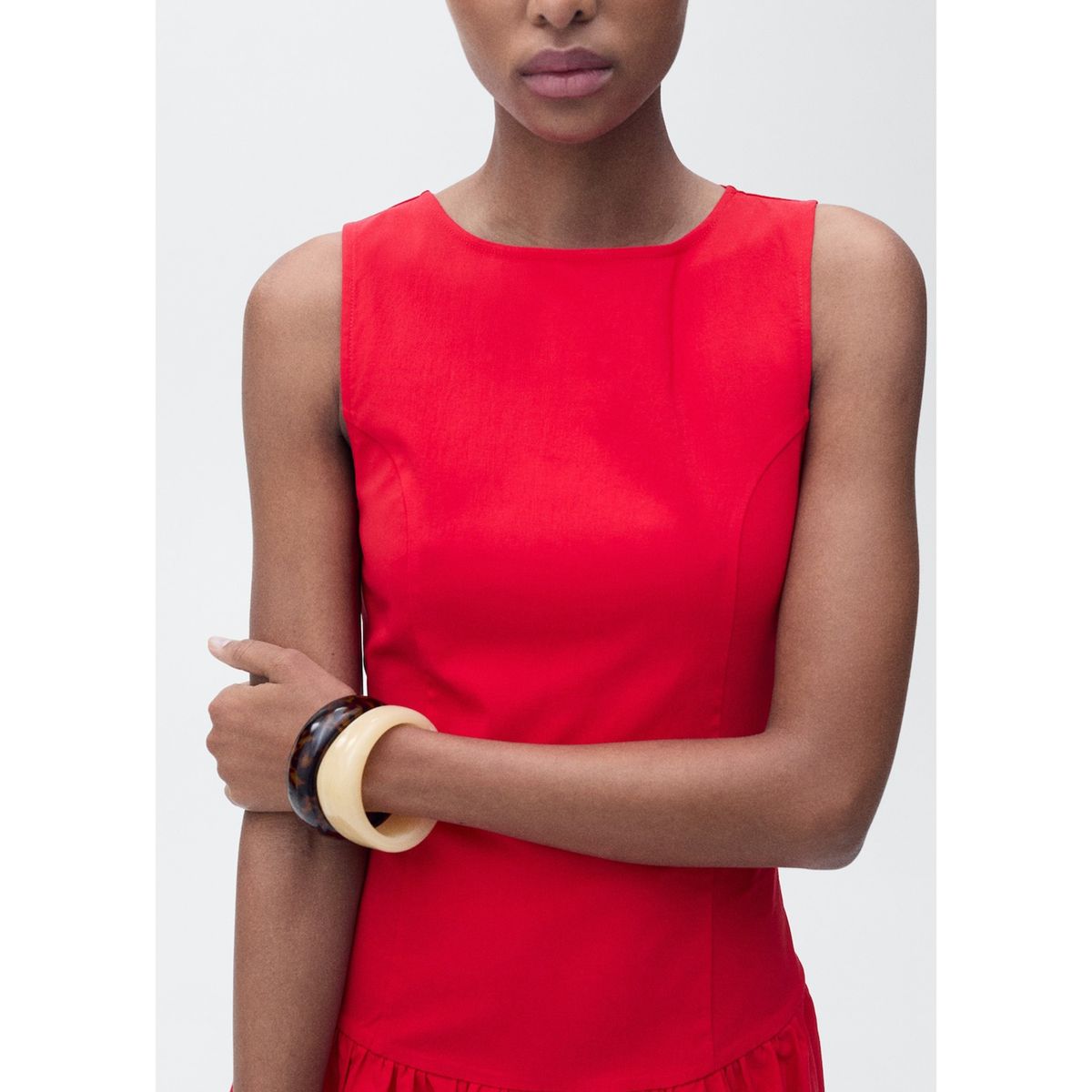 MANGO - Vestido Corto Casual Mujer Mango