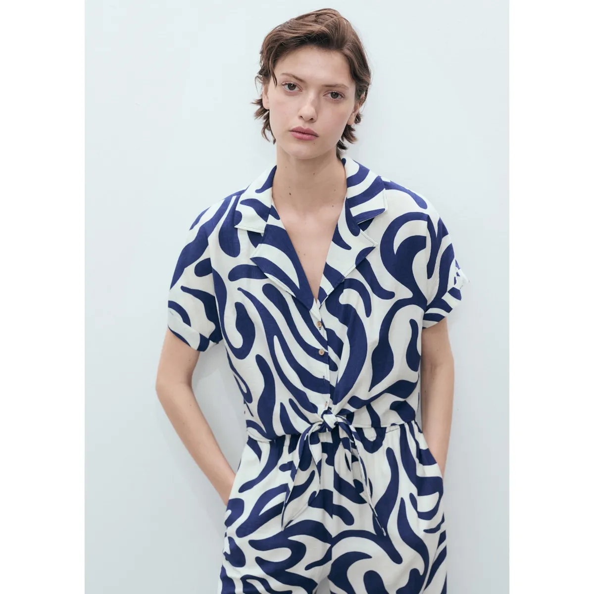 MANGO - Blusa Casual Mujer Mango