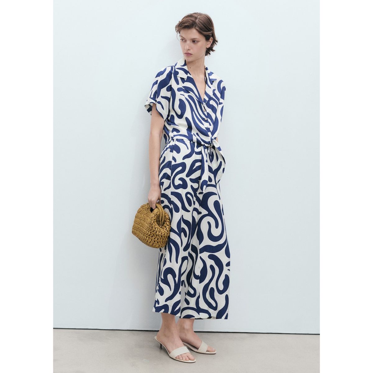 MANGO - Blusa Casual Mujer Mango