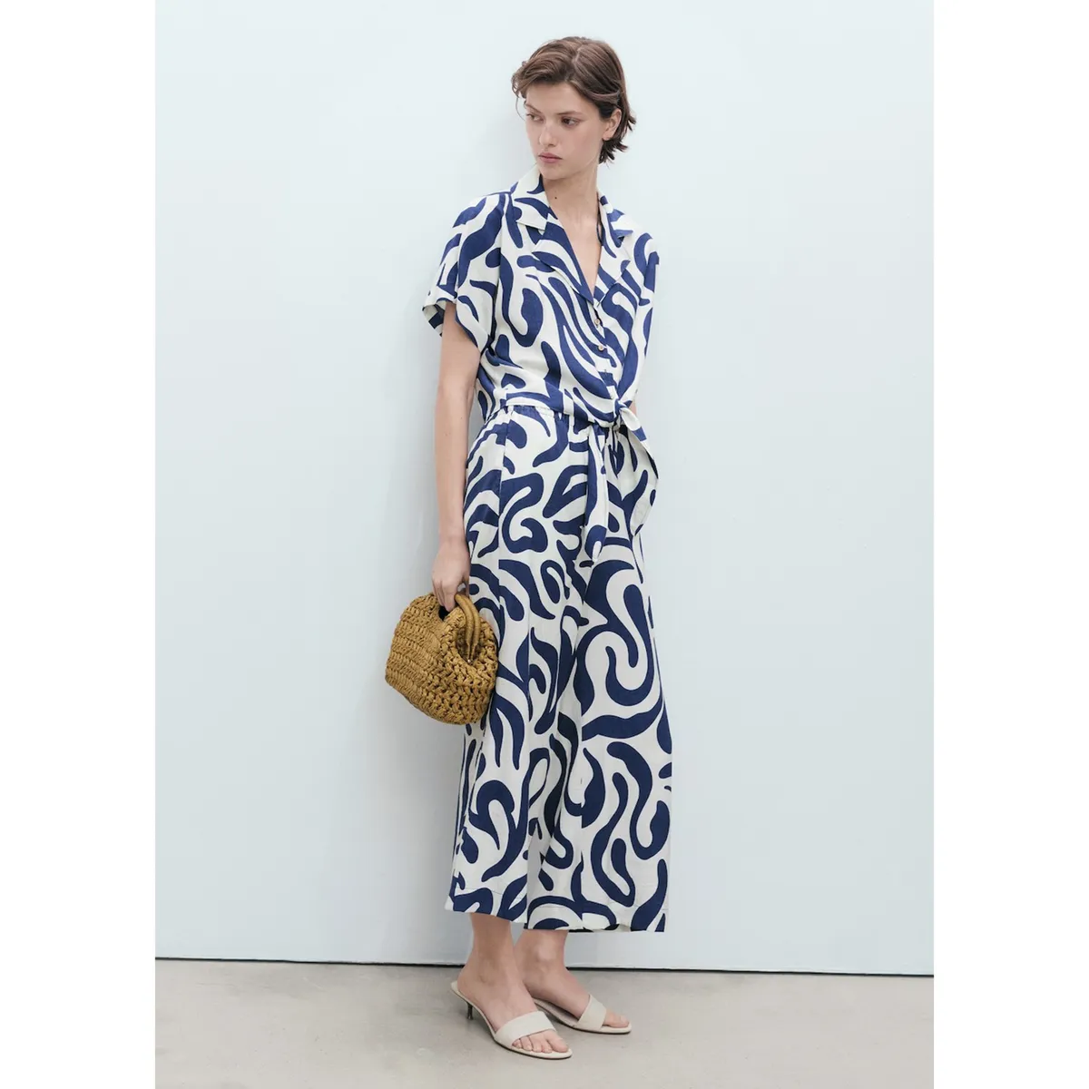 MANGO - Blusa Casual Mujer Mango