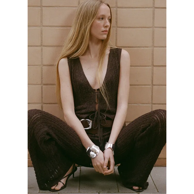 MANGO - Chaleco Casual Mujer Mango