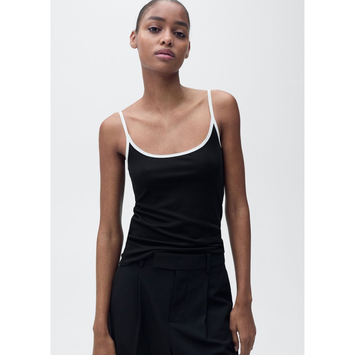 MANGO - Top Casual Mujer Mango