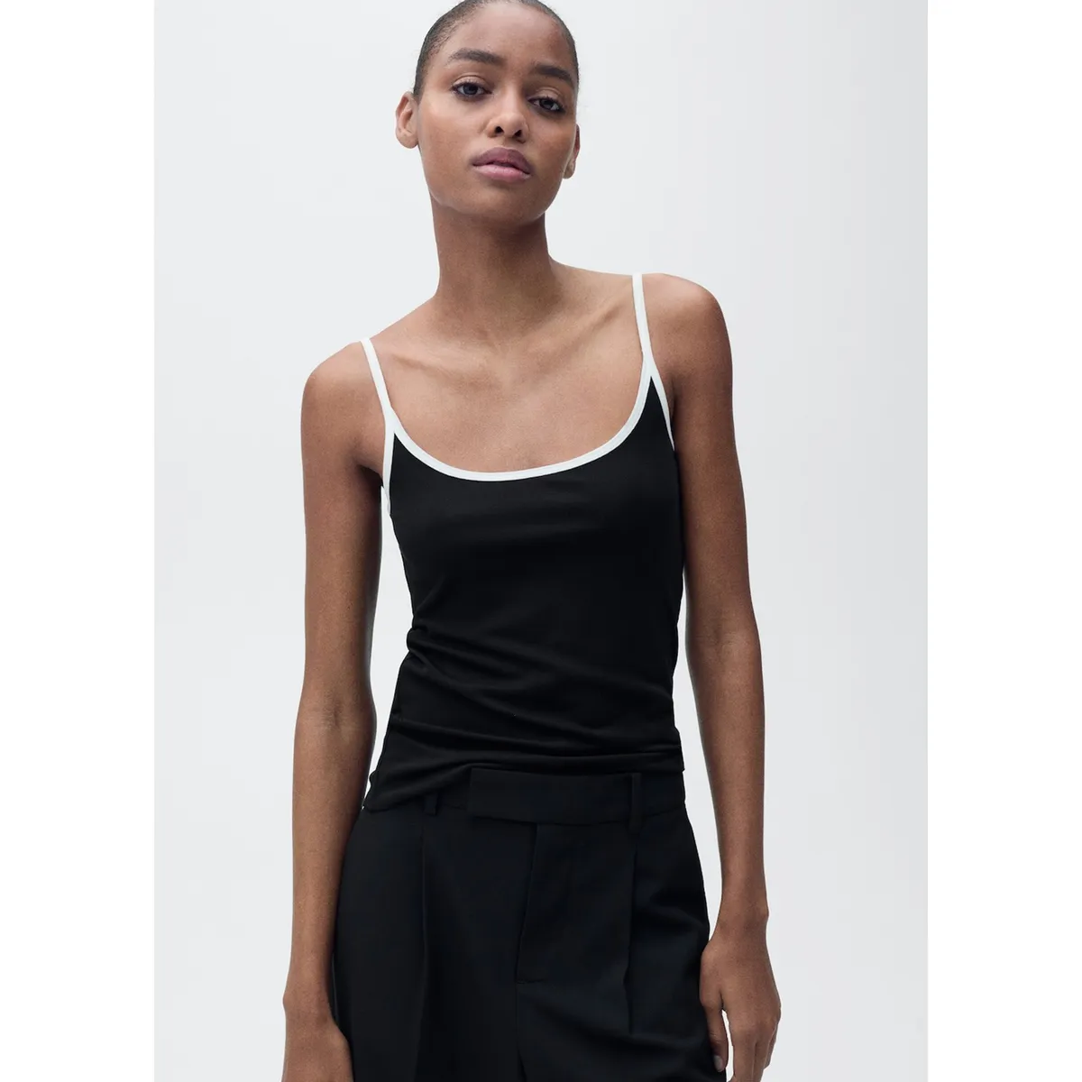 MANGO - Top Casual Mujer Mango