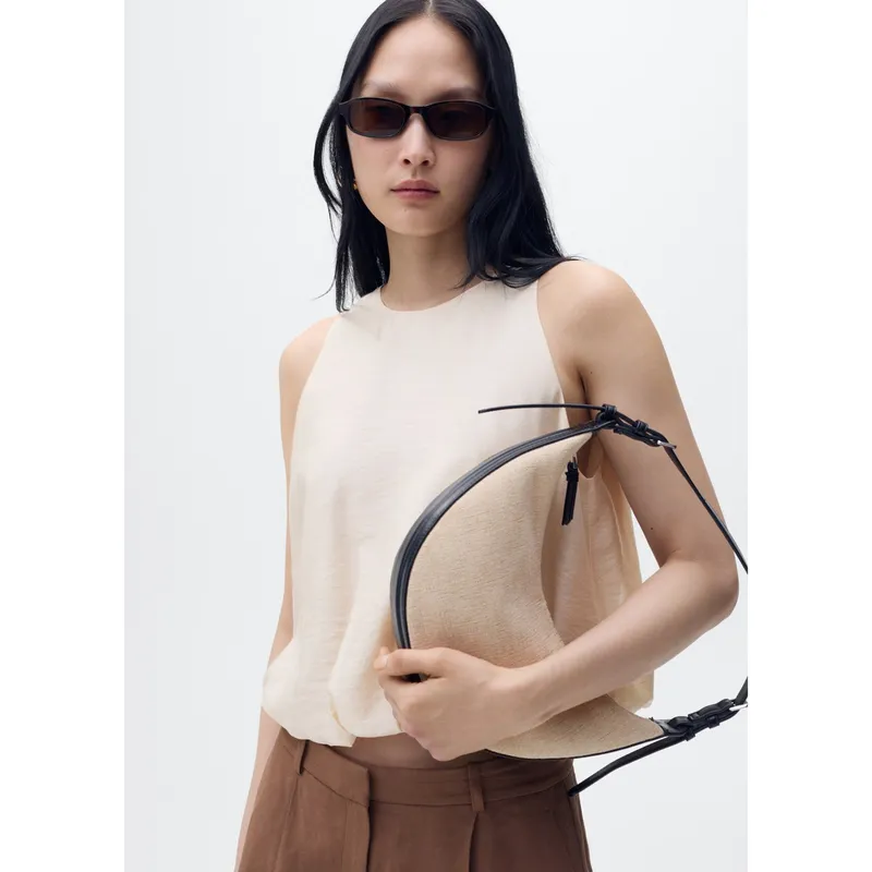 MANGO - Top Casual Mujer Mango