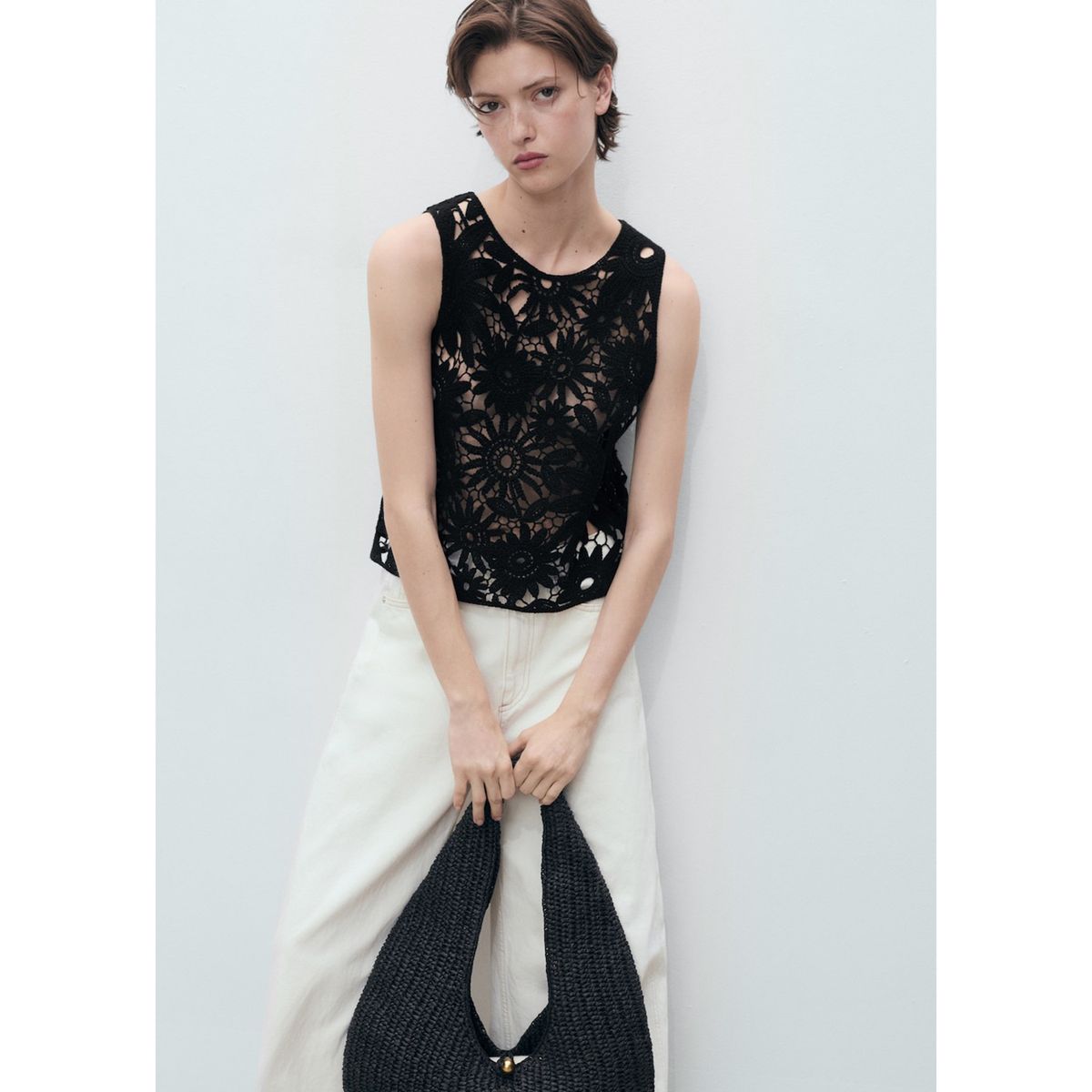 MANGO - Top Casual Mujer Mango