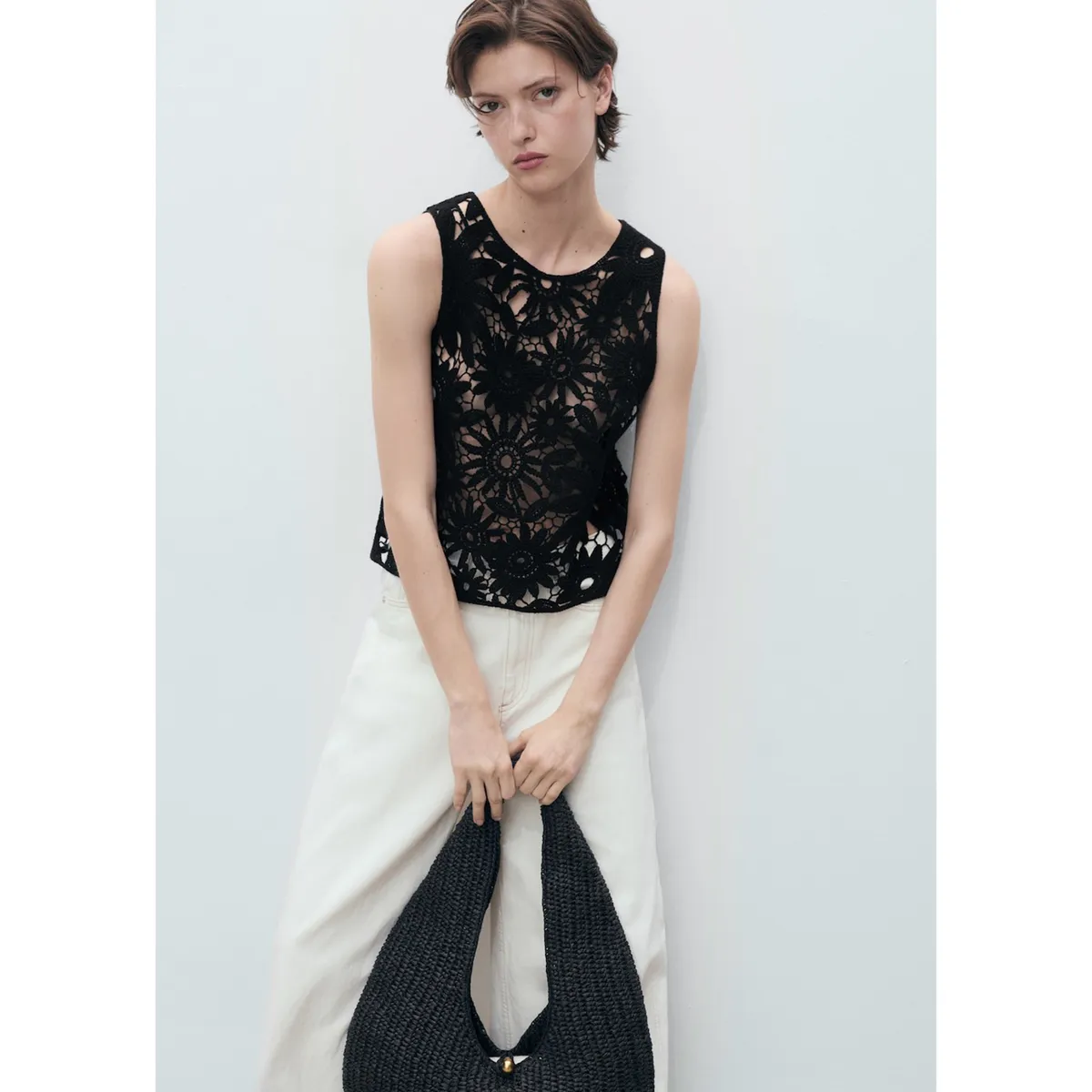 MANGO - Top Casual Mujer Mango