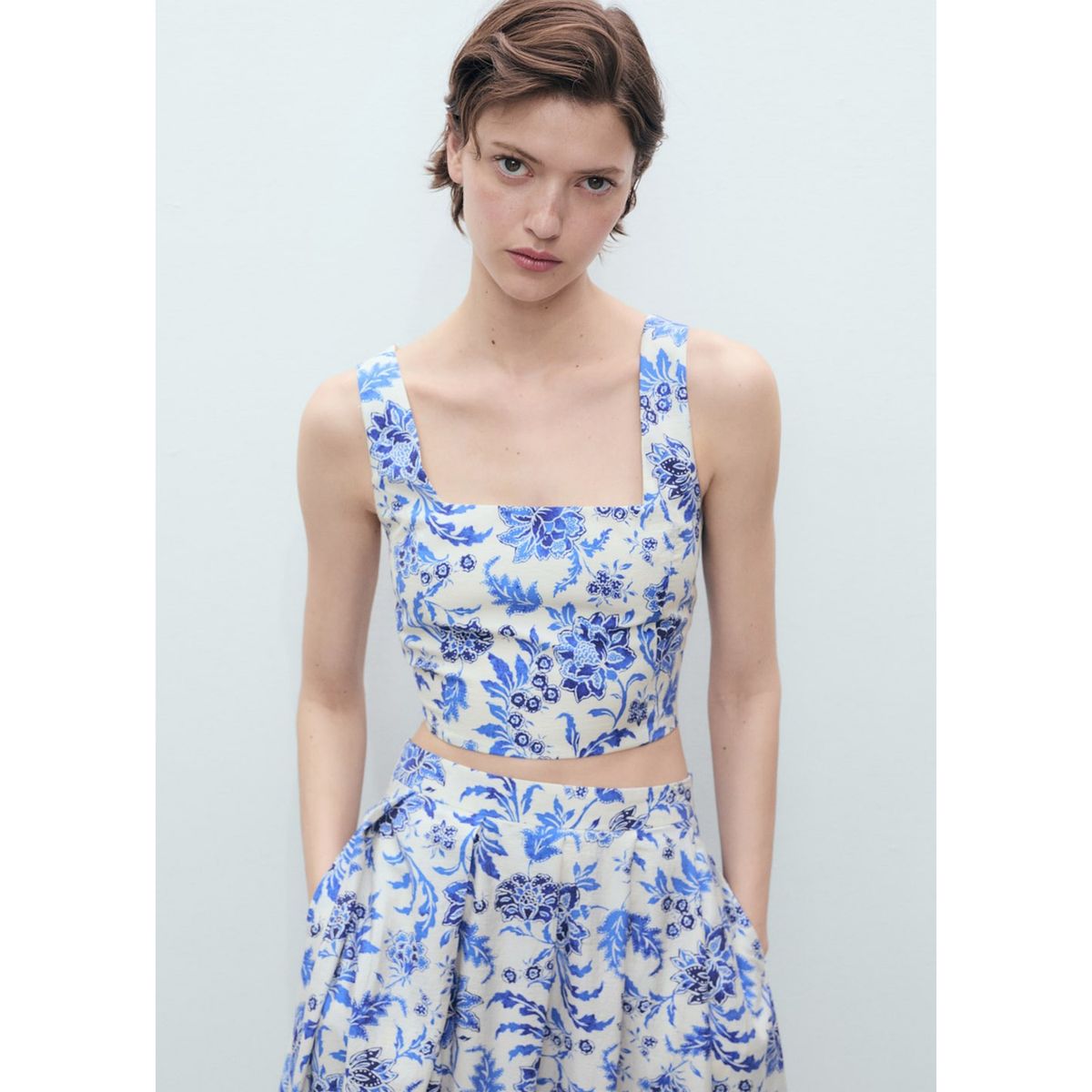 MANGO - Top Casual Mujer Mango