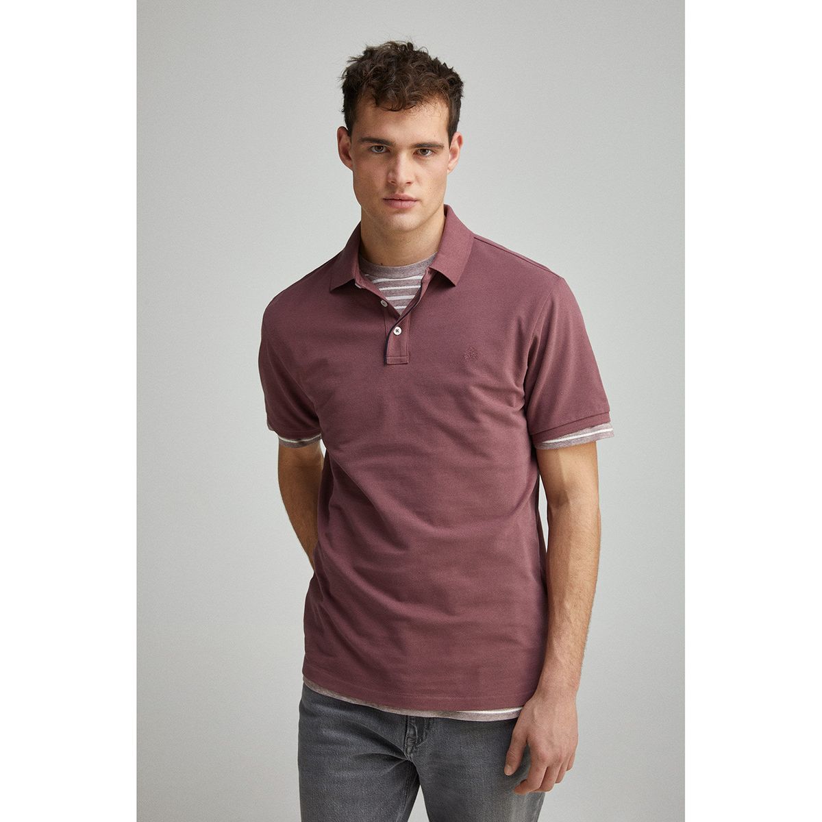 SPRINGFIELD - Polo Manga Corta 100% Algodón Hombre Springfield