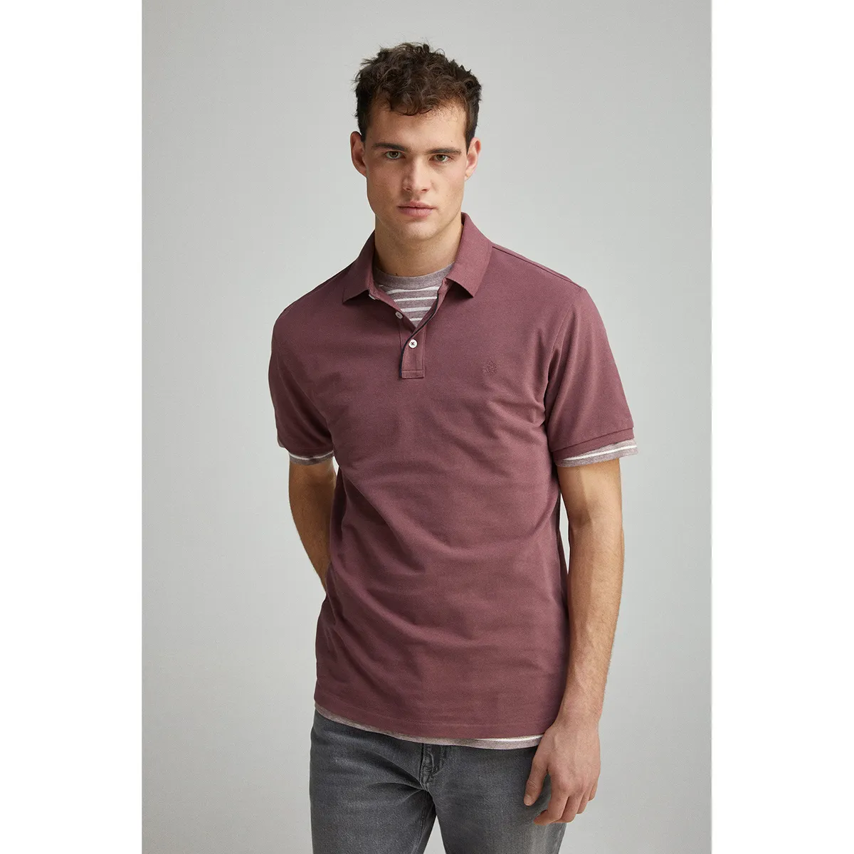 SPRINGFIELD - Polo Manga Corta 100% Algodón Hombre Springfield