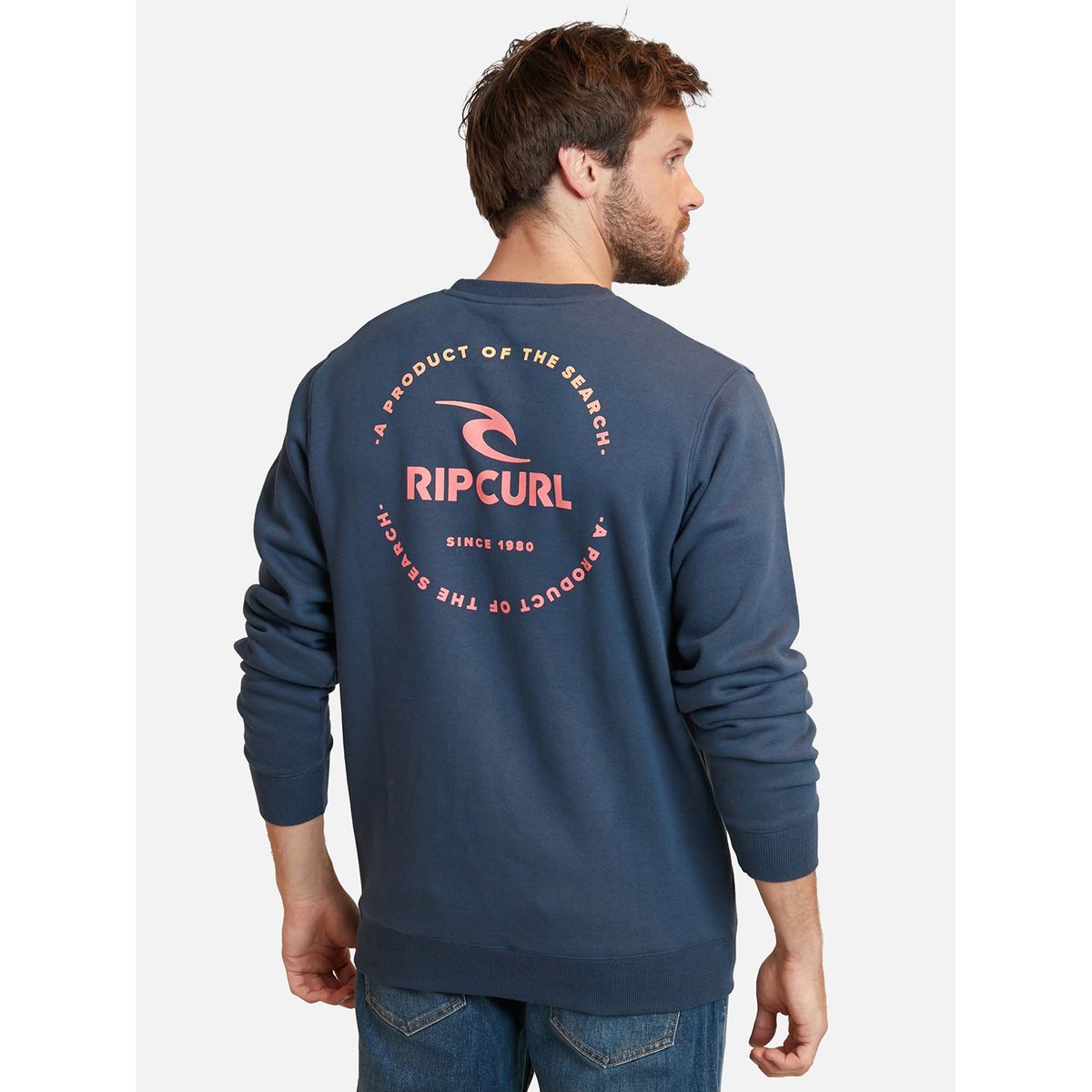 RIP CURL - Polera Cuello Redondo Algodón Hombre Rip Curl